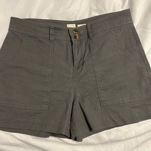 Charcoal gray shorts Sz 12